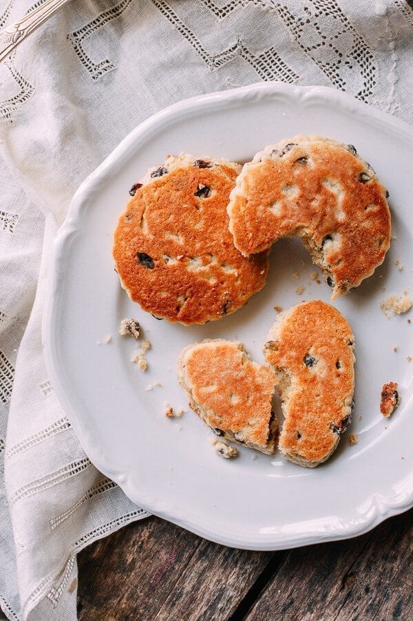 Traditional Welsh Cakes Recipe from Mary Berry, by thewoksoflife.com