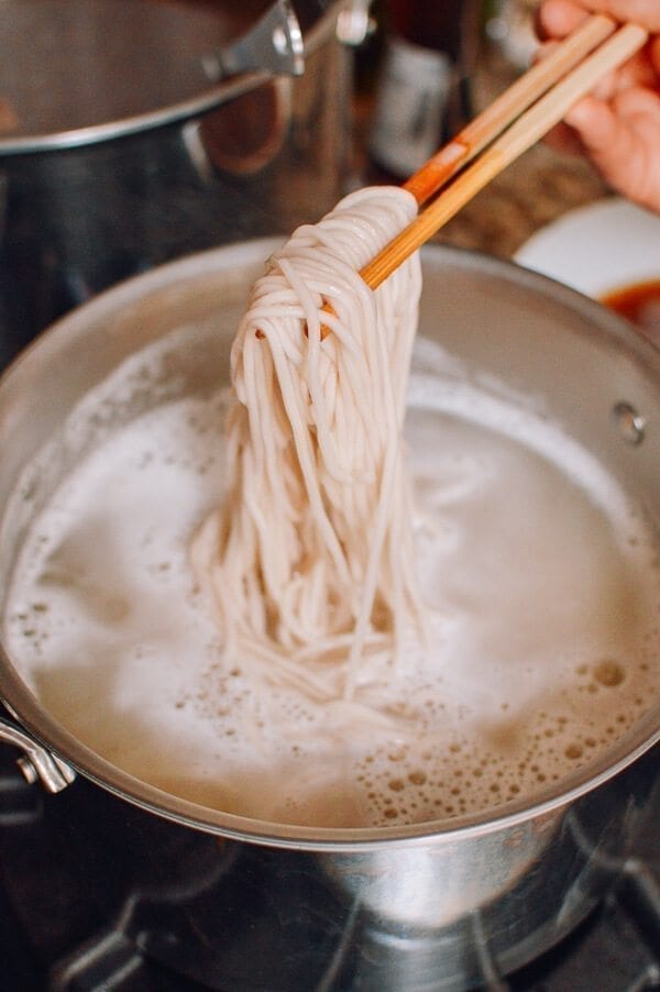 Braised Beef Noodle Soup, by thewoksoflife.com