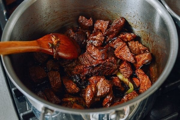 Braised Beef Noodle Soup, by thewoksoflife.com