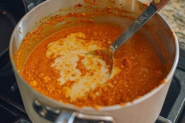 Cashew Chickpea Curry, by thewoksoflife.com