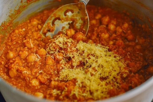 Cashew Chickpea Curry, by thewoksoflife.com