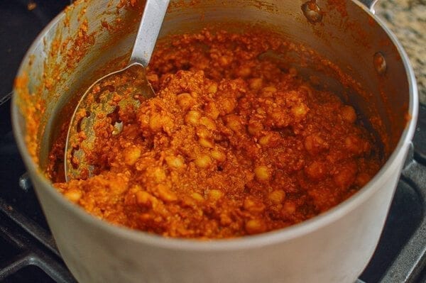 Cashew Chickpea Curry, by thewoksoflife.com