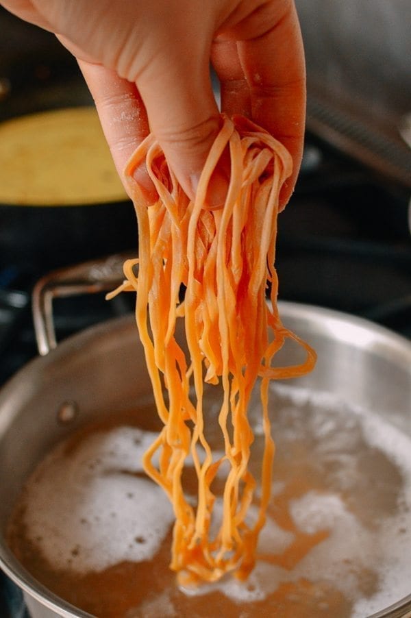 Curry Mee Malaysian Noodle Soup, by thewoksoflife.com