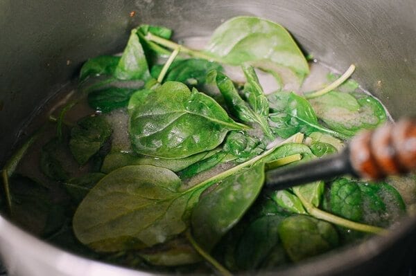 Superfood Miso Soup, by thewoksoflife.com
