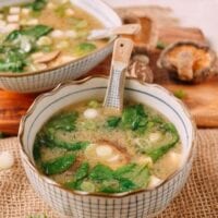 Superfood Miso Soup, by thewoksoflife.com