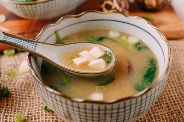 Superfood Miso Soup, by thewoksoflife.com