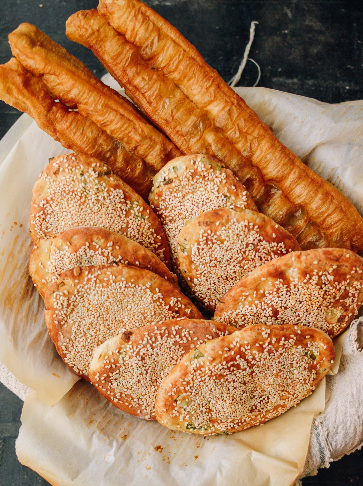 Shanghai Da Bing, 上海大饼, by thewoksoflife.com