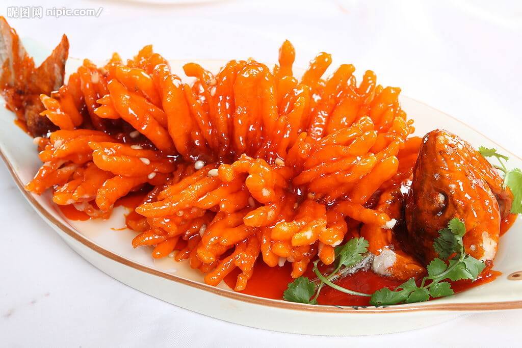 Good Eats in Shanghai: A Culinary Tour of Shanghai Cuisine - sweet ad sour whole fish, by thewoksoflife.com