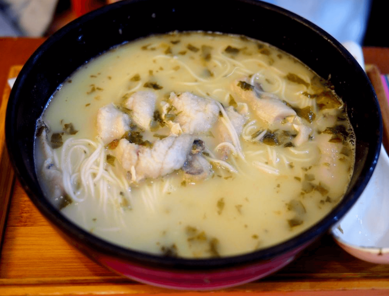 Good Eats in Shanghai: A Culinary Tour of Shanghai Cuisine - yellow croaker noodle soup, by thewoksoflife.com