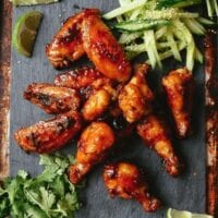 Fish Sauce Chicken Wings - Vietnamese Style, by thewoksoflife.com