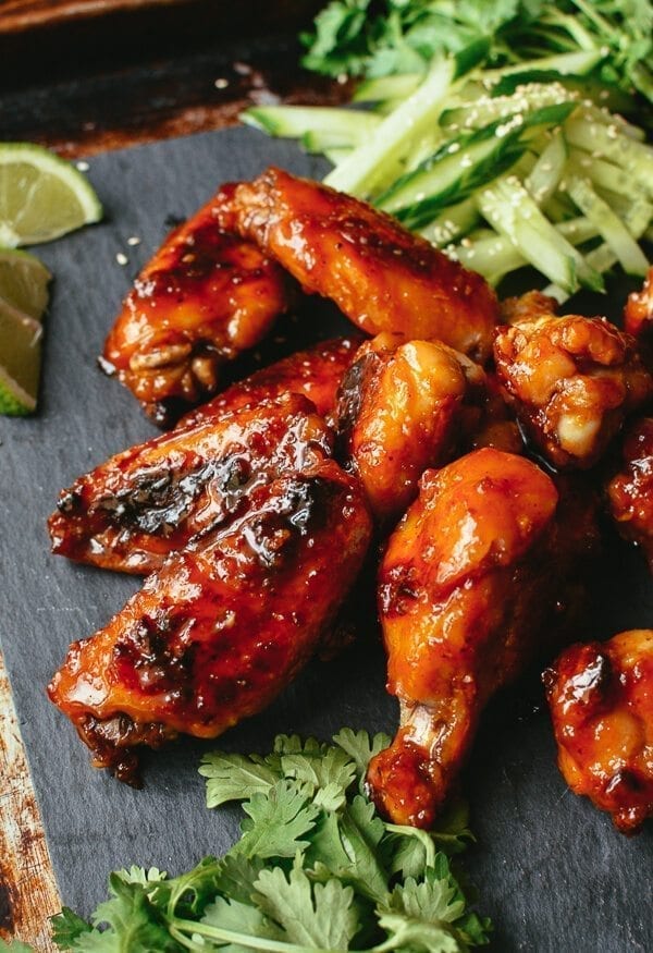 Fish Sauce Chicken Wings - Vietnamese Style, by thewoksoflife.com