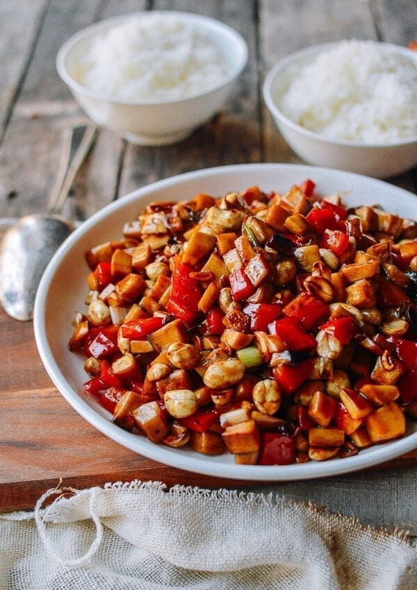 Kung Pao Mushrooms, by thewoksoflife.com