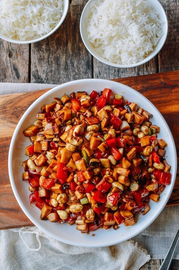 Kung Pao Mushrooms, by thewoksoflife.com