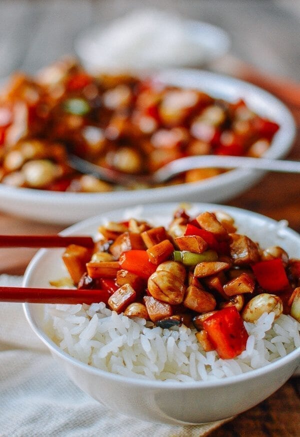 Kung Pao Mushrooms, by thewoksoflife.com