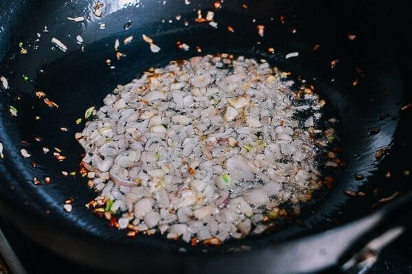 Soy Sauce Braised Wild Mushroom Noodles, by thewoksoflife.com