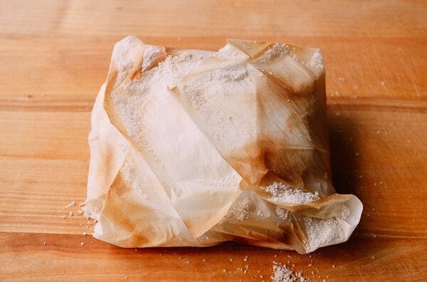 Salt Baked Chicken, by thewoksoflife.com