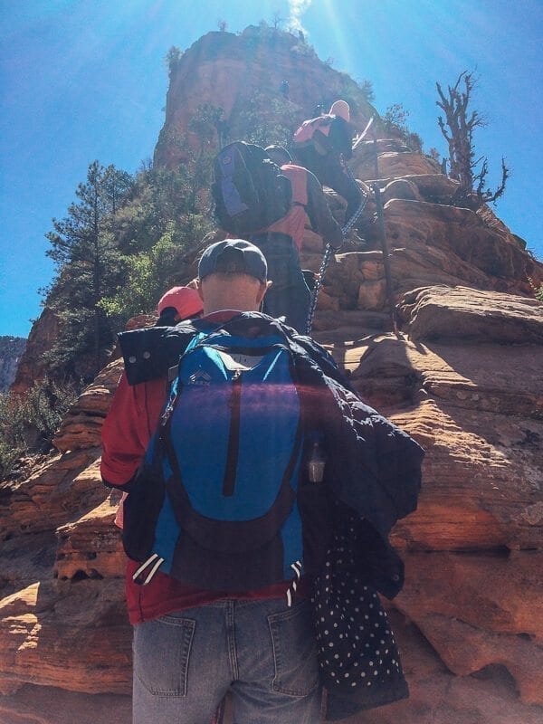 A Crowded Angel's Landing