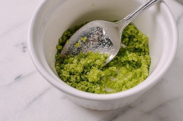 Basil Berry Cake, by thewoksoflife.com