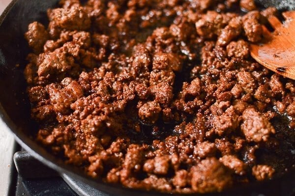 Easy Beef Korean Bibimbap, by thewoksoflife.com