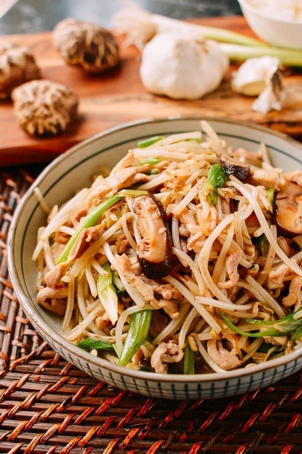 Chicken and Bean Sprouts, by thewoksoflife.com
