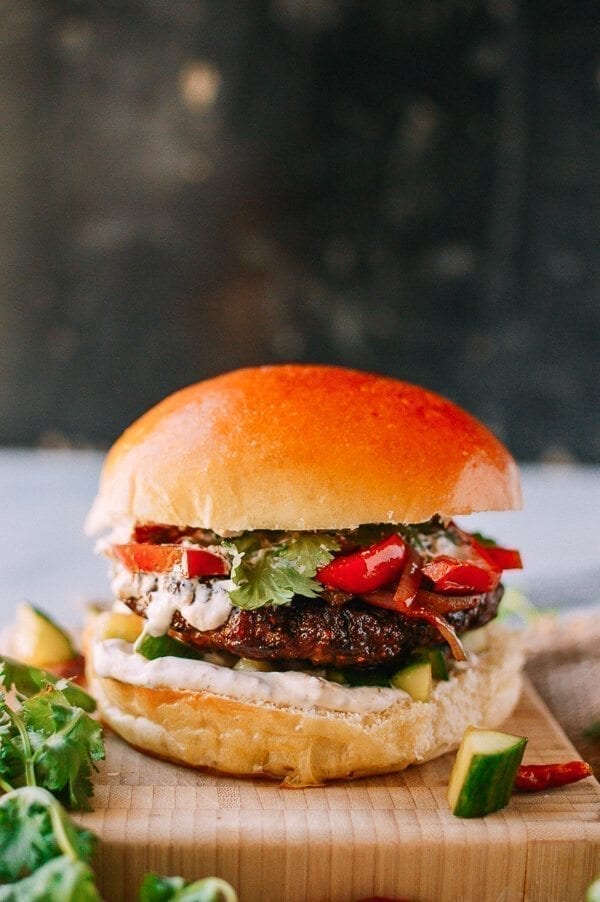 Xi’an Cumin Lamb Burgers