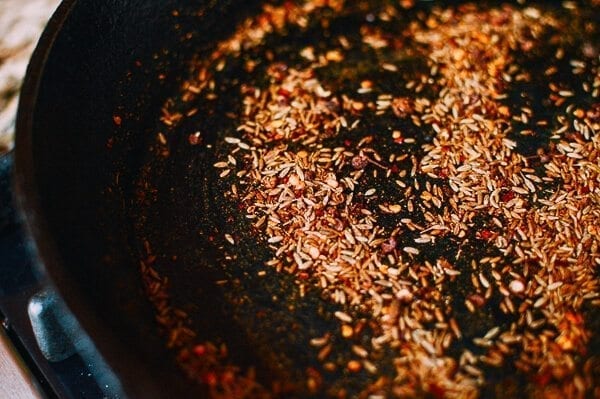 Cumin Lamb Burgers, by thewoksoflife.com