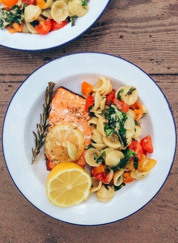 Camping Dinner, by thewoksoflife.com