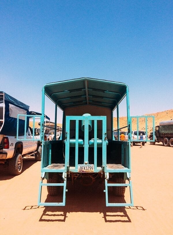 Navajo Tour Truck, by thewoksoflife.com