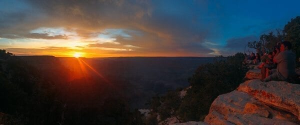 Grand Canyon Sunset, by thewoksoflife.com