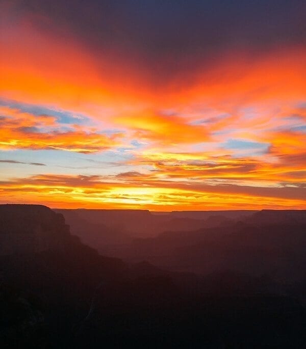 Grand Canyon Sunset, by thewoksoflife.com
