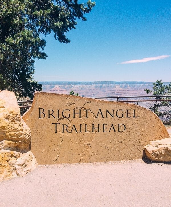 Bright Angel Trailhead, by thewoksoflife.com