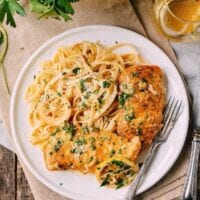 Chicken Francese, by thewoksoflife.com