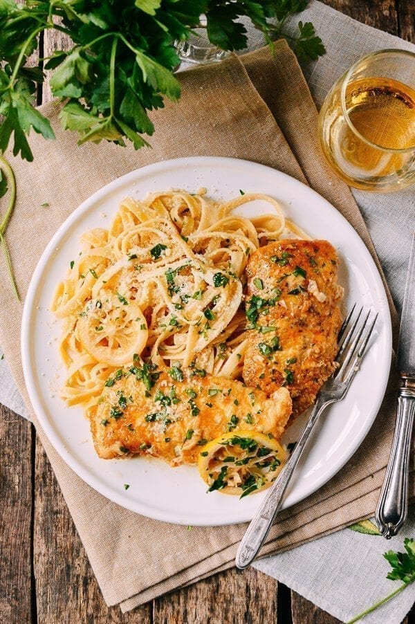 Chicken Francese, by thewoksoflife.com