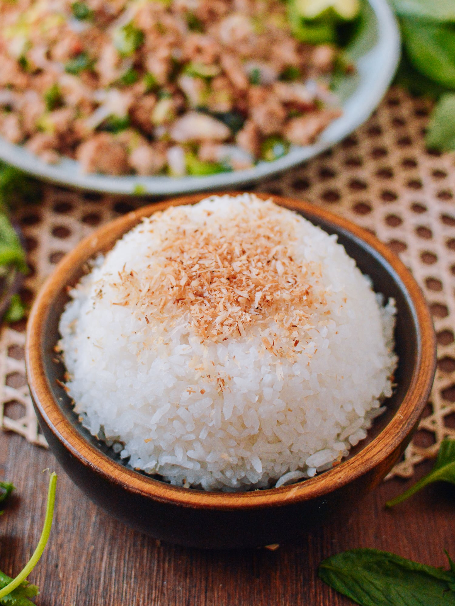 Coconut Rice, by thewoksoflife.com