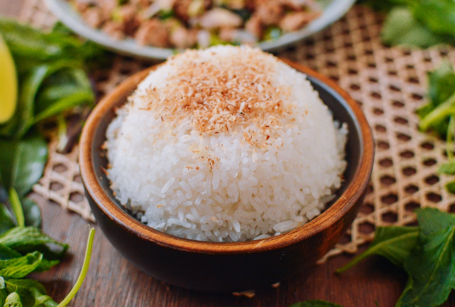 Coconut Rice, by thewoksoflife.com