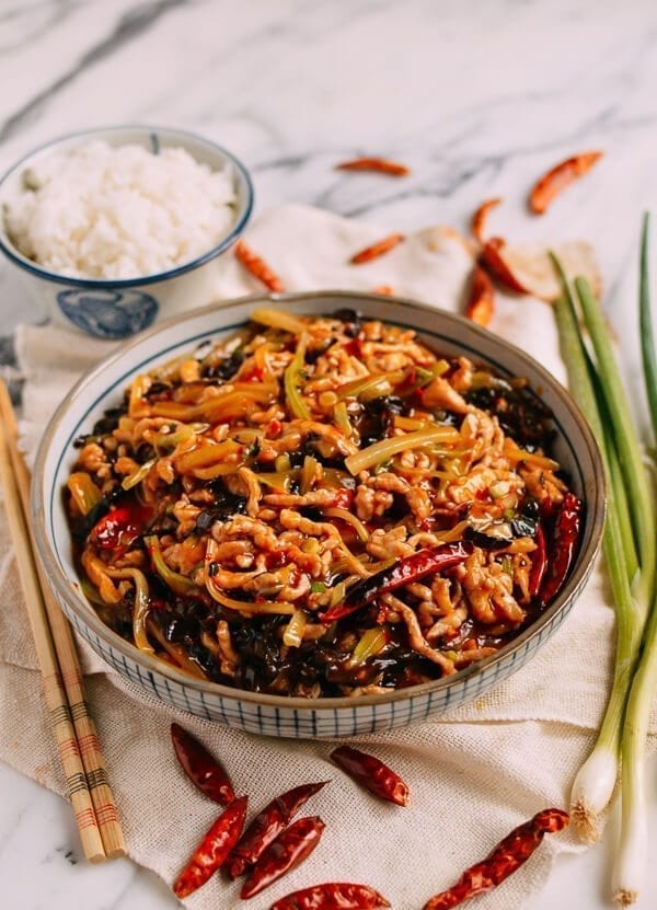 Pork with Garlic Sauce, by thewoksoflife.com