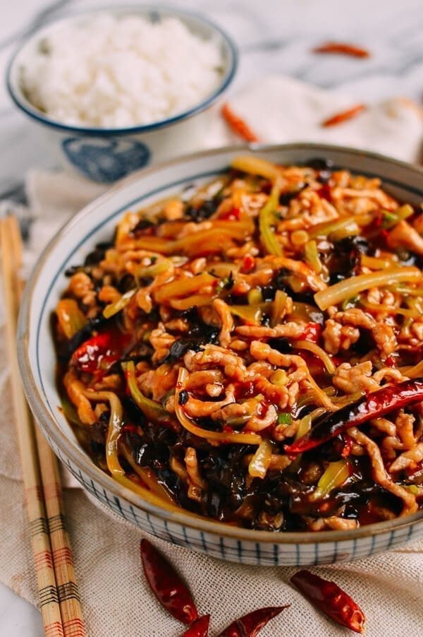 Pork with Garlic Sauce, by thewoksoflife.com