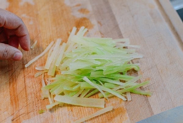 Stem Lettuce, by thewoksoflife.com