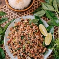 Pork Larb, The National Dish of Laos, by thewoksoflife.com