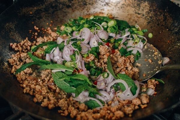 Pork Larb, The National Dish of Laos, by thewoksoflife.com
