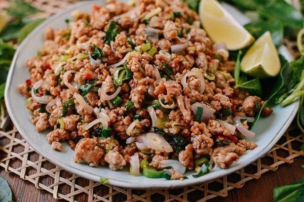 Pork Larb, by thewoksoflife.com