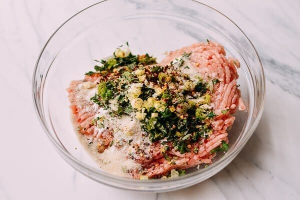 Spicy Asian Meatballs, by thewoksoflife.com