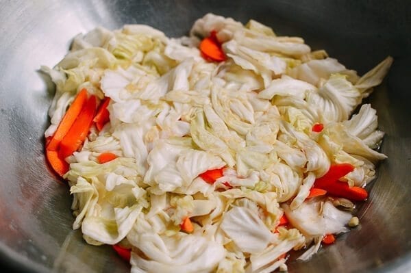 Asian Pickled Cabbage, by thewoksoflife.com