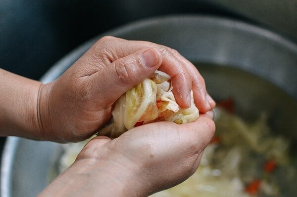 Asian Pickled Cabbage, by thewoksoflife.com
