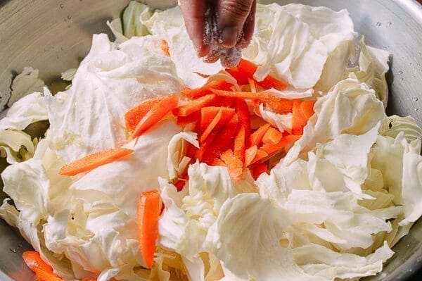 Asian Pickled Cabbage, by thewoksoflife.com