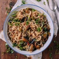 Braised Eggplant with Minced Pork, by thewoksoflife.com