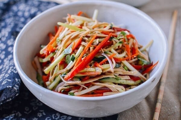 Chinese Tofu Salad, by thewoksoflife.com