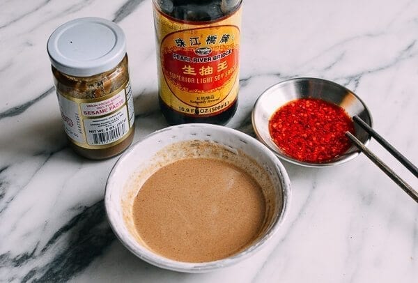 10-Minute Sesame Noodles Recipe (Ma Jiang Mian), by thewoksoflife.com