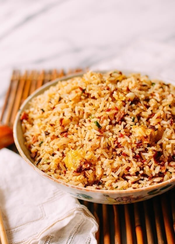 Chengdu-Style Sichuan Fried Rice, by thewoksoflife.com