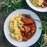 Campfire Beef Stew, by thewoksoflife.com